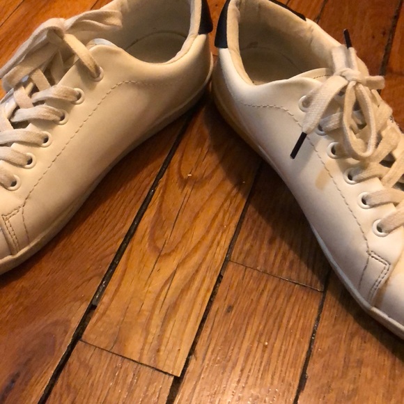 Zara white embroidered sneakers - Picture 4 of 5